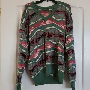 Descente golf collection sweater Large